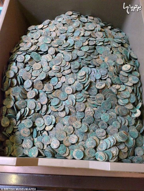 کشف 2200 سکه رومی در انگلستان