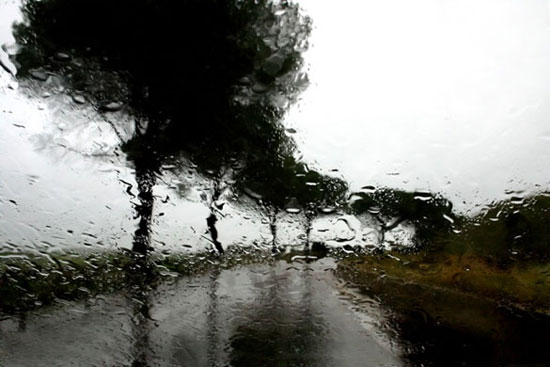 جاده ها و باران