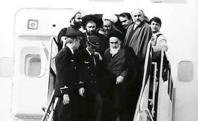 ورود امام به ایران, عکس ورود امام به ایران