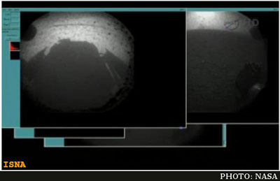/فرود تاریخی مریخ‌نورد ناسا در سیاره سرخ/نخستین تصاویر ارسالی از مریخ نورد «كنجكاوی» به زمین رسید