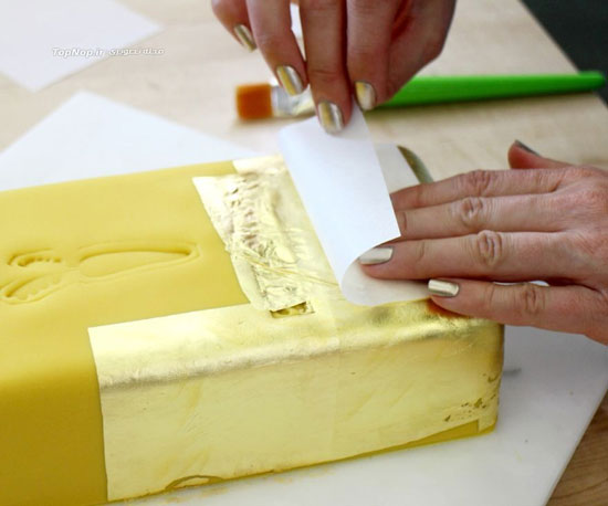 روش ساخت شمش طلای خوردنی !+عکس
