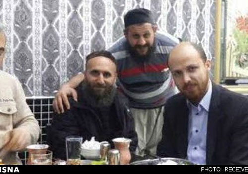 پسر اردوغان در کنار رهبران داعش! +عکس