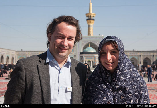 تصاویری از گردشگران خارجی در مشهد