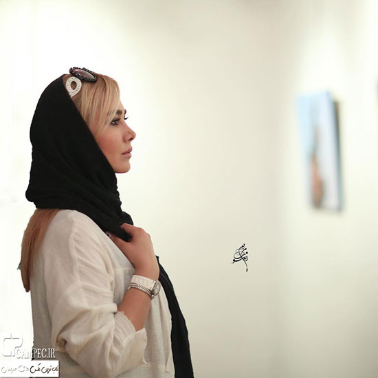 عکس: هنرمندان در مراسم افتتاحیه نمایشگاه عکس یغما گلرویی