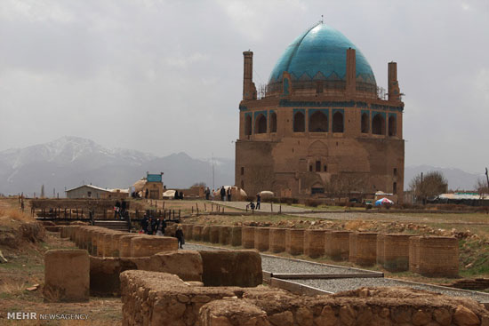 تصاویر: بزرگترین گنبد آجری جهان در زنجان