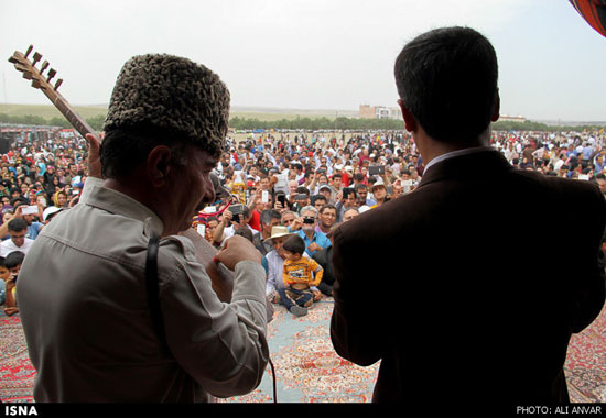 جشنواره کوچ عشایر در جعفر آباد اردبیل