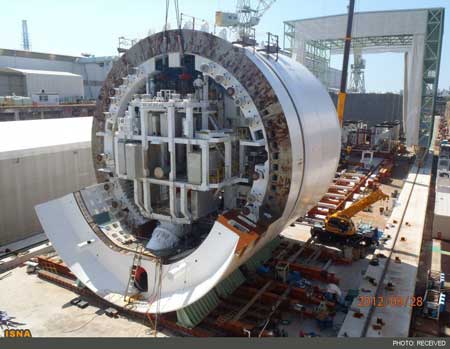 بزرگ‌ترین ماشین حفاری تونل جهان