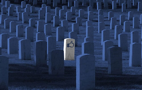 حیات در شبکه های اجتماعی پس از مرگ