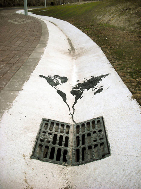 نقاش خیابانی که جهانی شد