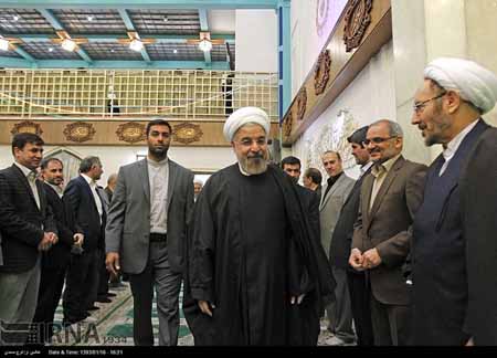 اخبار,اخبار سیاسی,دیدار کارکنان نهاد ریاست جمهوری با روحانی 