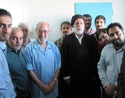 عیادت هادی‌خامنه‌ای از چند زندانی سیاسی,هادی‌خامنه‌ای