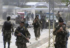حمله شبه‌نظامیان طالبان به کاخ ریاست جمهوری افغانستان