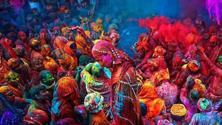رسوم مردم هند,جشن هولی,تقویم دینی هندوها