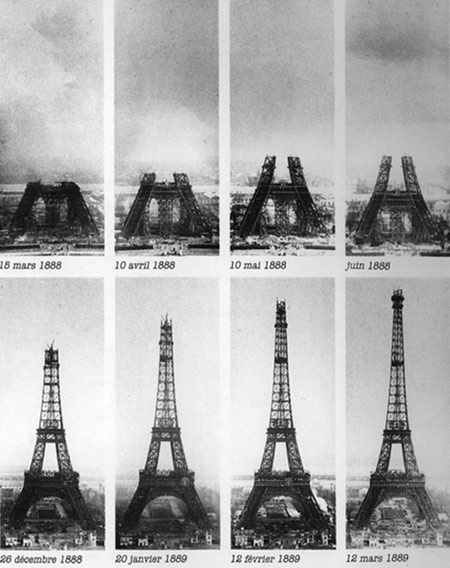 برج ایفل, تاریخچه ساخت برج ایفل, تصاویر برج ایفل در پاریس