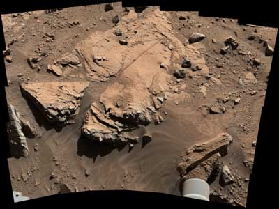 اخبار , اخبار علمی,تصاویری از مریخ نورد کنجکاوی,مراحل حفاری در مریخ