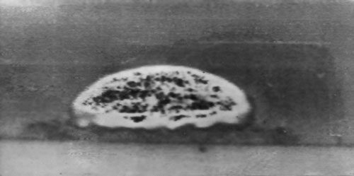 عکس های انفجار اولین بمب اتمی