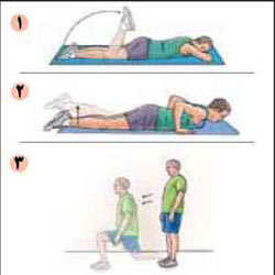 حرکاتی برای تقویت عضلات پشت ران