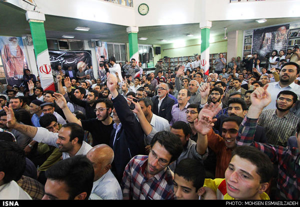 عکس: سخنرانی محمود احمدی نژاد در مشهد