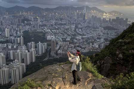عکسهای جالب,تصاویر دیدنی,شهر هنگ کنک