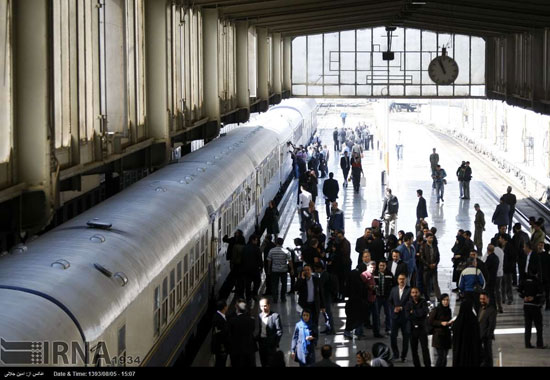 ورود دومین قطار بین المللی گردشگری به تهران