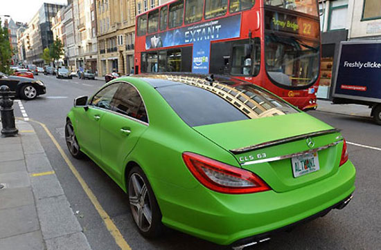 عکس:خودروهای لوکس اعراب در خیابانهای لندن