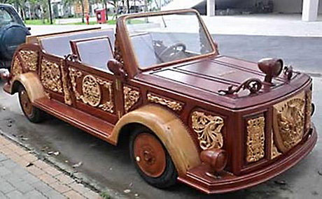 ابتکار ایرانی، ماشین عروس چوبی