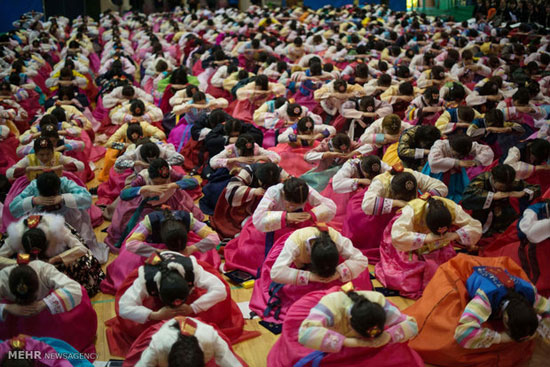 مراسم سن بلوغ در سئول