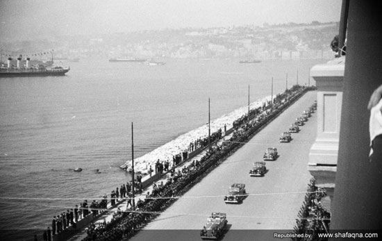 تصاویر استثنایی از سفر 85 سال پیش هیتلر به ایتالیا کشف شد +عکس