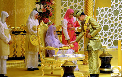 مراسم ازدواج ,سلطان برونئی, با شکوه ترین مراسمهای ازدواج جهان