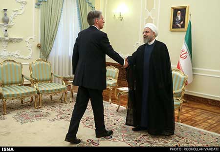 اخبار,اخبار سیاست خارجی ,دیدار وزیر خارجه انگلیس با روحانی