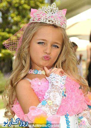 تصاویر میلیونر 6 ساله , تصاویر جذاب ترین دختر 2012
