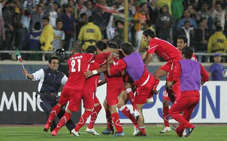 خوشحالی خالص  فوتبال ایران  