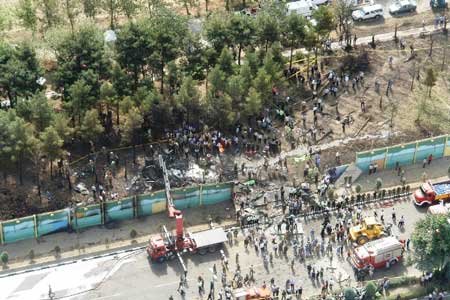 اخبار ,اخبار حوادث ,سانحه سقوط هواپیما در تهران