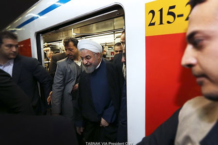 اخبار,اخباراجتماعی ,روحانی در مترو