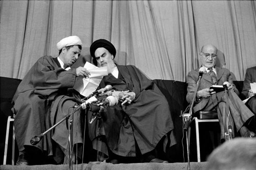 روسای جمهوری ایران 12 بهمن 57 کجا بودند؟
