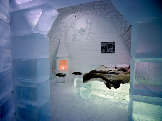 جاذبه و محبوبیت هتل برفی و یخی سوییس