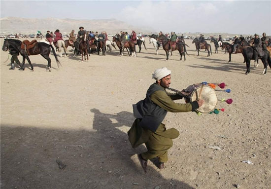 ورزش عجیب و پرطرفدار افغان‌ ها! +عکس