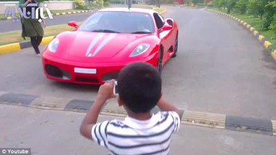 فیلم رانندگی پسر 9 ساله , پسر میلیونر هندی