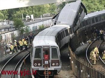 حوادث ریلی , حوادث با قطار