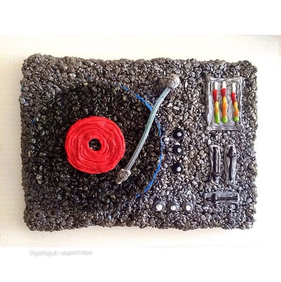 هنر نمایی با غلات صبحانه +عکس