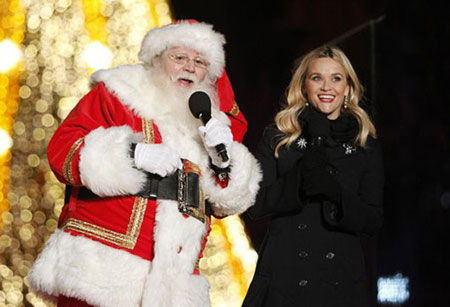 اخبار,اخبار فرهنگی,ستاره های هالیوود در کنار بابانوئل