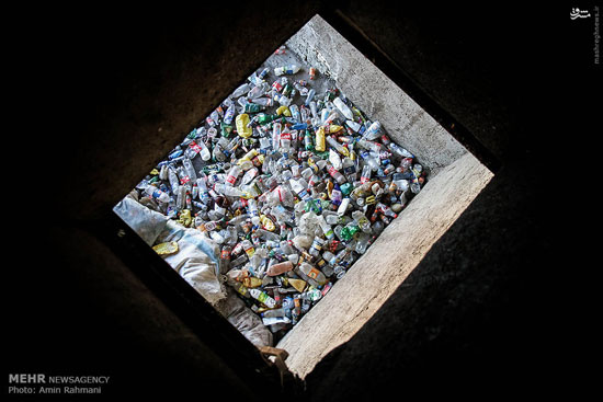 مرکز بازیافت زباله در قزوین