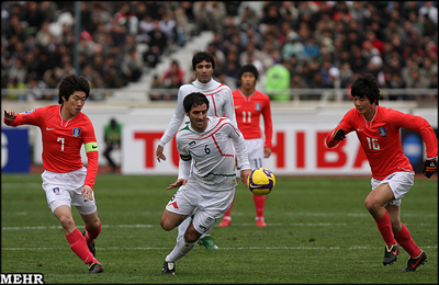 مسابقه فوتبال بین ایران و کره جنوبی,تاریخچه مسابقات فوتبال بین ایران و کره جنوبی