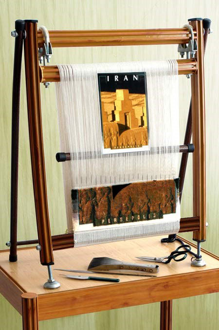 هنر قالیبافى, فرش ایرانی,دار قالیبافی