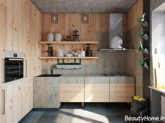 چیدمان آشپزخانه جدید و زیبا برای انواع خانه های مدرن