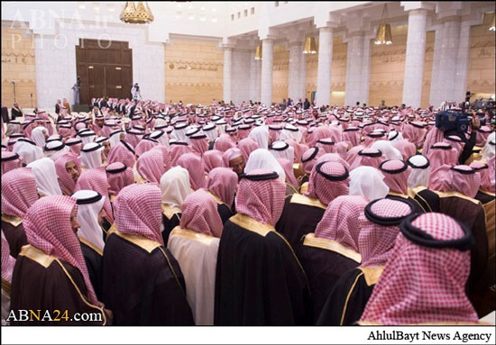 بیعت با شاه جدید عربستان/تصاویر