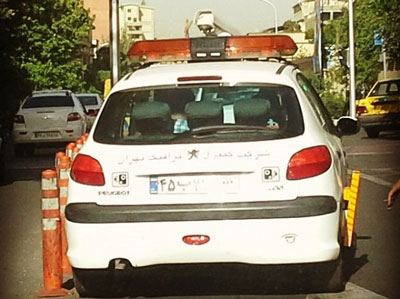 ماشین پلیس‌ دوربین‌ دار در تهران چه می‌کند؟