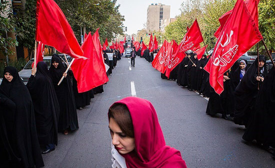 راهپیمایی 13 آبان در تهران + عکس