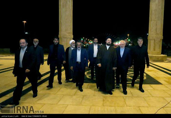 تجدید میثاق مسئولان وزارت خارجه با آرمان های امام راحل + عکس