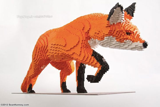 حیوانات ساخته شده با لگو